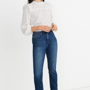 The High-Rise Slim Boyjean in Barksdale Wash